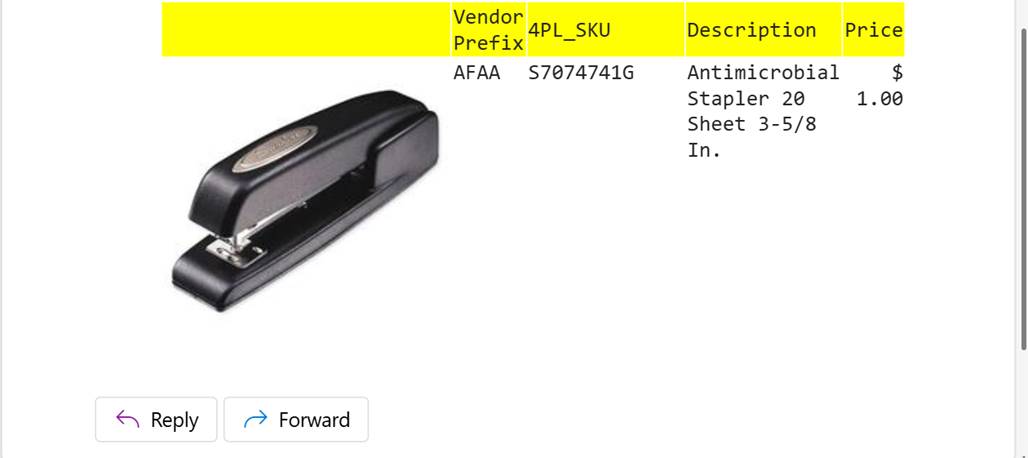 A black stapler with a silver handle

AI-generated content may be incorrect.
